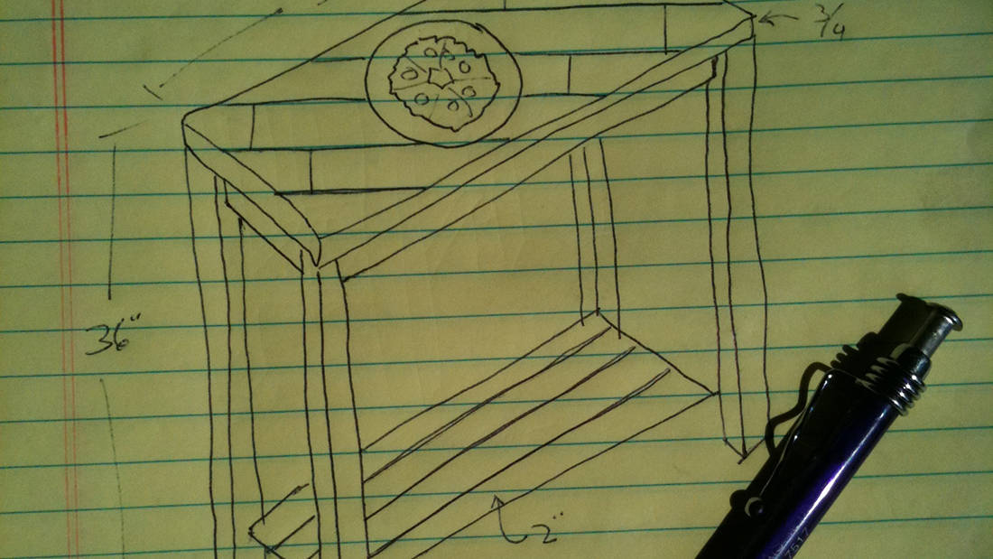 furniture design sketch