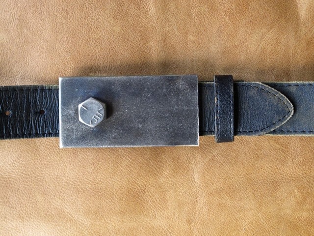 custom steel belt buckle
