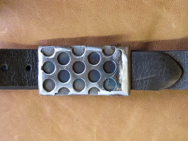 custom steel belt buckle