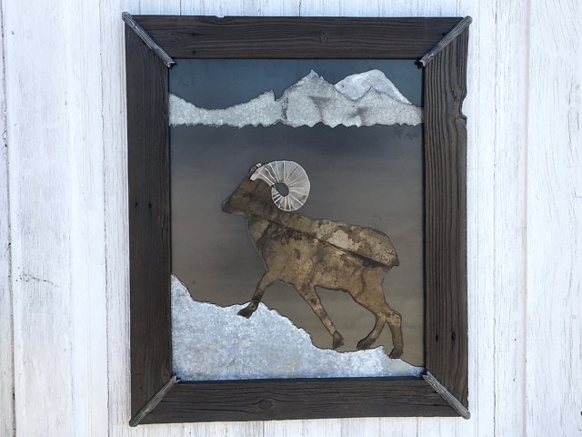 Salvaged-Metal-Wood-Mountain-Animals-Art